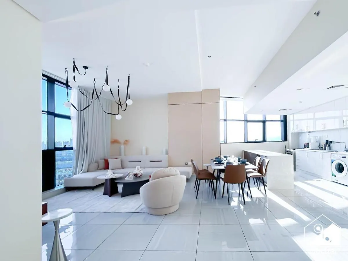 Stylish 1Br With Balcony City Views O2 Tower, Jvc Dubai Apartment
