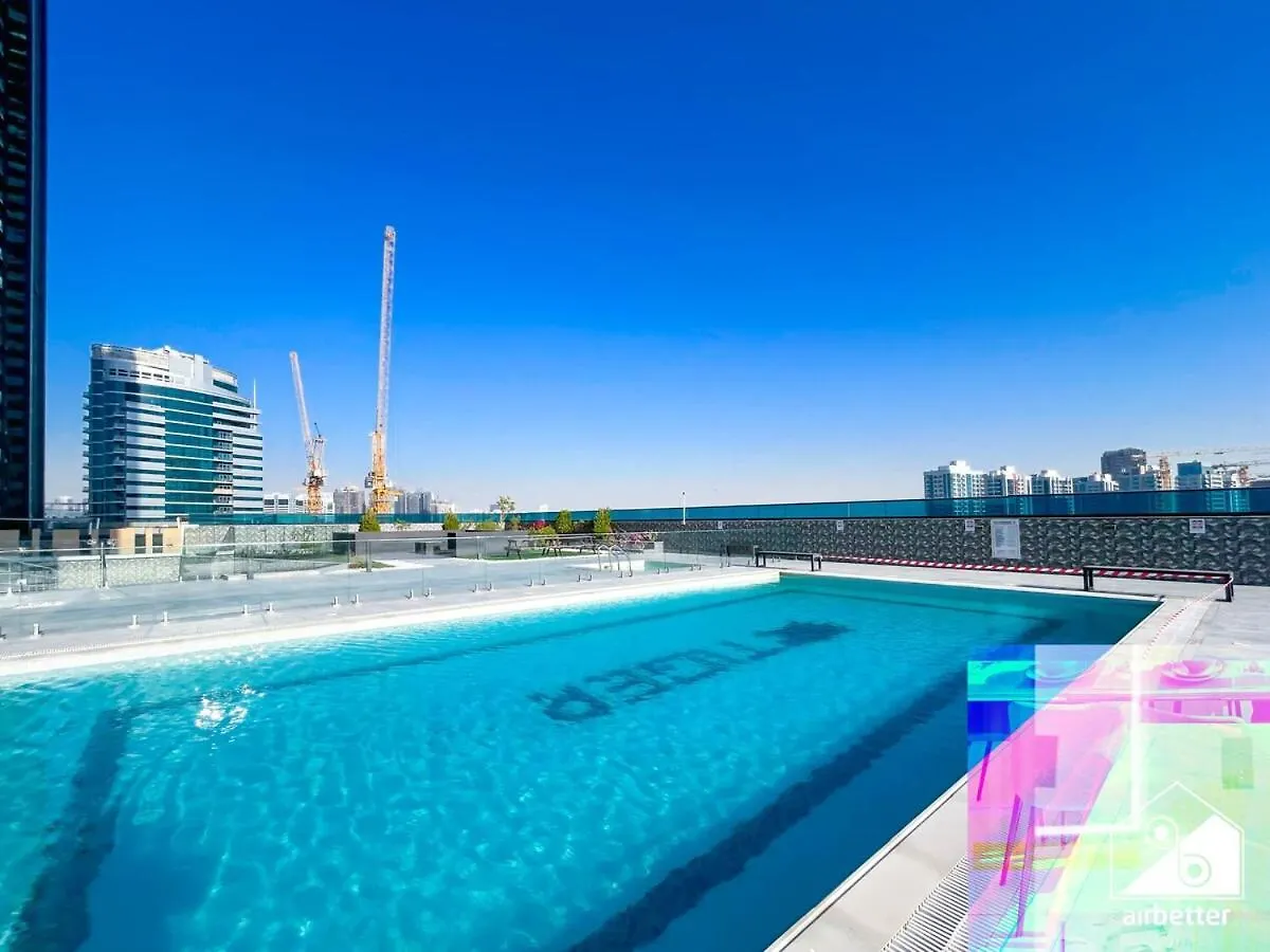 Stylish 1Br With Balcony City Views O2 Tower, Jvc Dubai 0*,  United Arab Emirates
